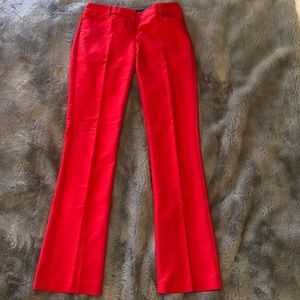 Lightly worn, Express Columnist red dress pants